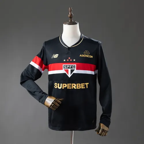 25/26 Sao Paulo Derde Weg Lange Mouw Jersey