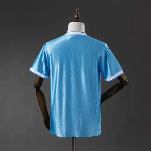 86/87 Manchester City Home Retro Soccer Jersey