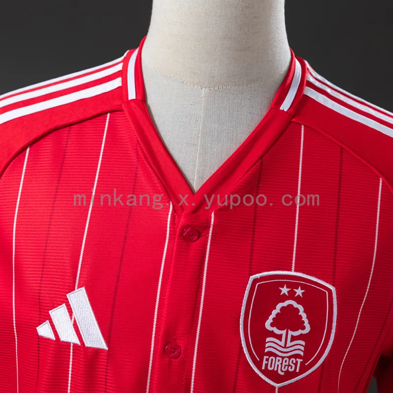 25/26 Nottingham Forest Baseball Uniform Jersey
