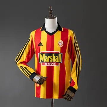 Maglia da casa Galatasaray stagione 1999/2000, modello retrò a maniche lunghe