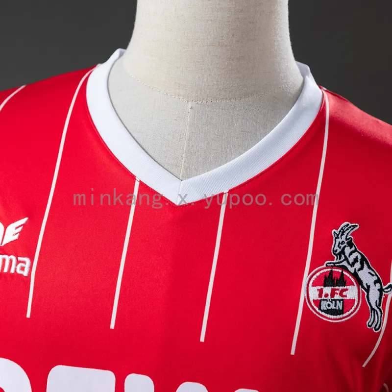 17/18 Camisola de Futebol Retro do FC Koln