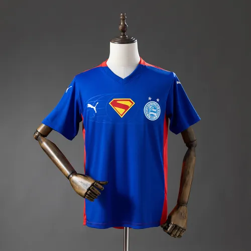 25/26 Bahia Superman Edition Blaues und rotes Trikot