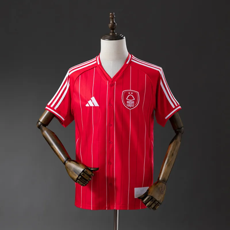 25/26 Nottingham Forest Baseball Uniform Jersey