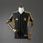 25/26 Real Madrid Baseball Black Jersey