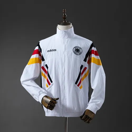 2025 Germany White Windbreaker