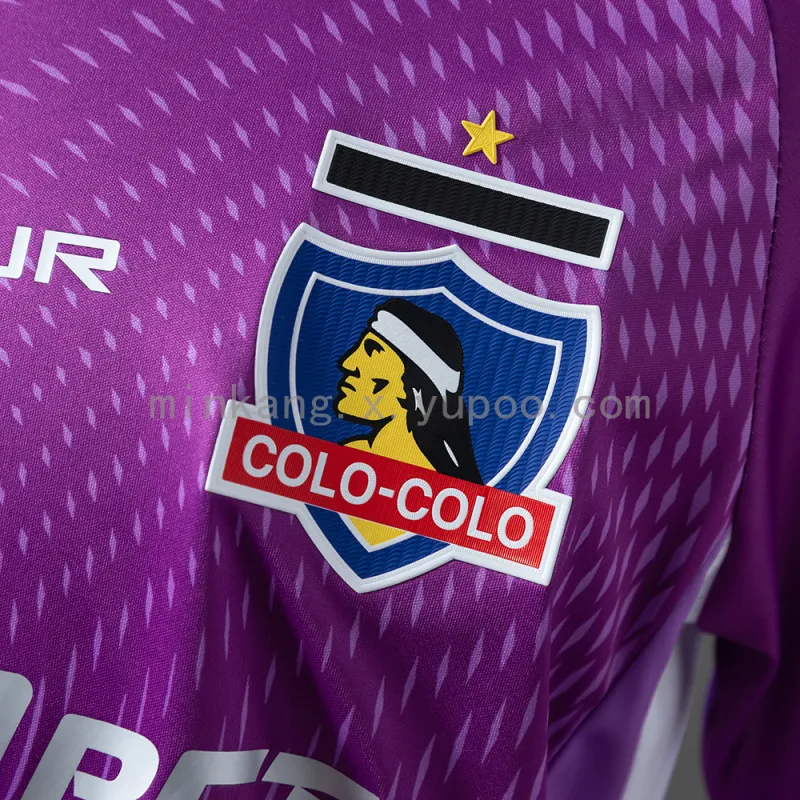 25/26 Colo Colo Goalkeeper Purple Soccer Jersey