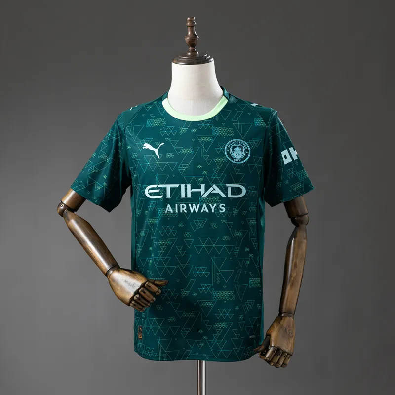 25/26 Manchester City Fourth Away Soccer Jersey