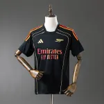 25/26 Arsenal Retro/style collaboration Black soccer Jersey