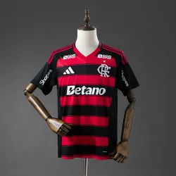 25/26 Flamengo Home All Sponsor Soccer Jersey - product photo 25/26 Flamengo Home All Sponsor Soccer Jersey product image