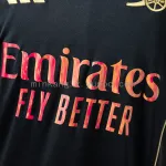 25/26 Arsenal Retro/style collaboration Black soccer Jersey