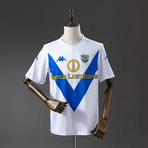 03-04 Brescia Calcio Away Retro Soccer Jersey