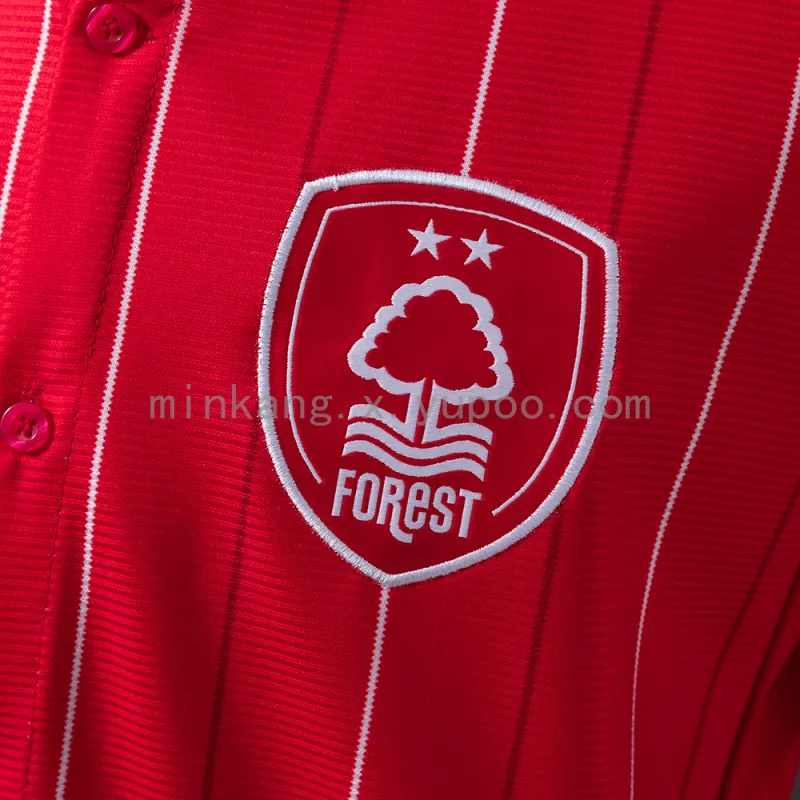 25/26 Nottingham Forest Baseball Uniform Jersey