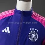 2025 Germany Trench Coat Reversible Purple and White Windbreaker