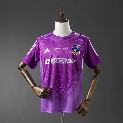25/26 Colo Colo Portiere Maglia da calcio viola