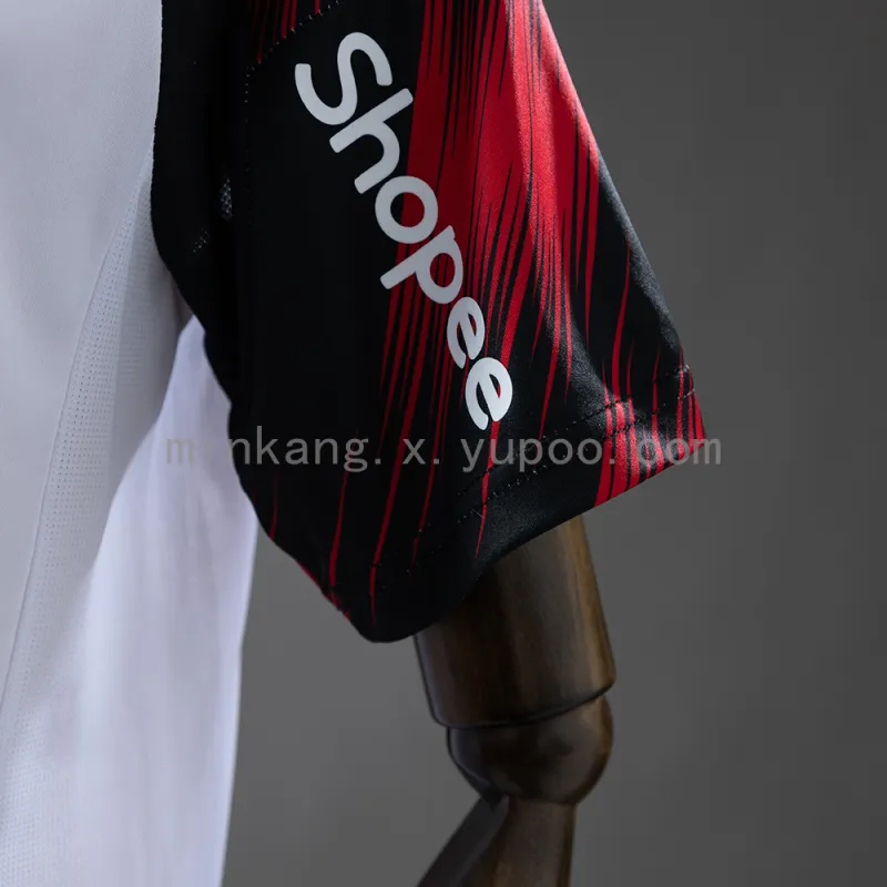 25/26 Flamengo Away All Sponsor Soccer Jersey
